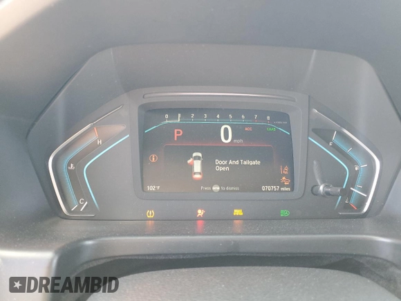 2019 Honda Odyssey Elite с VIN 5FNRL6H98KB091527, выставлен на аукционе Copart как лот 60927275 с пробегом 70 757 миль миль и На запчасти • Non repairable. История ставок и продаж доступна на DreamBid. Изображение 9.