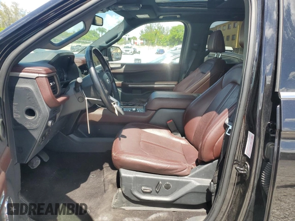 2022 Ford Expedition Limited с VIN 1FMJU2AT7NEA26629, выставлен на аукционе Copart как лот 62335365 с пробегом 51 856 миль миль и Чистый • Clean title. История ставок и продаж доступна на DreamBid. Изображение 7.