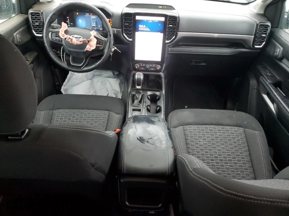2024 Ford Ranger XLT with VIN 1FTER4GH1RLE18433, listed as a Copart auction lot 80847634 with 6,329 mi miles and Salvage Title. Bid and sale history available at DreamBid. Image 8.