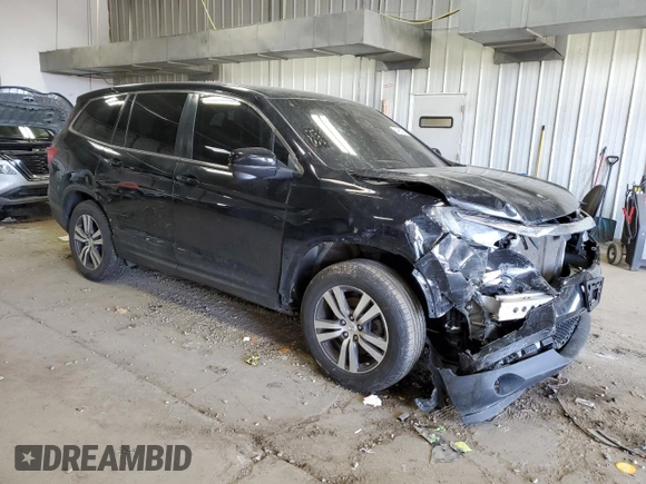 2016 Honda Pilot EX-L with VIN 5FNYF6H50GB100597, listed as a Copart auction lot 54680385 with 125,633 mi miles and Clean Title. Bid and sale history available at DreamBid. Image 4.