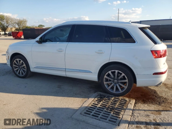2017 Audi Q7 Premium Plus with VIN WA1LAAF71HD024116, listed as a Copart auction lot 47060785 with 97,808 mi miles and Salvage Title. Bid and sale history available at carsss.com. Image 2.