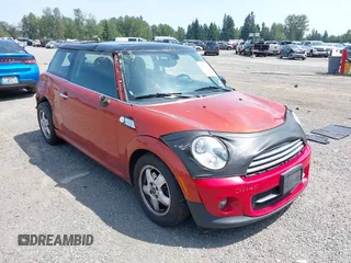 2011 MINI Hardtop with VIN WMWSU3C55BT181956, listed as a IAAI auction lot 42564011 with 106,430 mi miles and . Bid and sale history available at DreamBid. Image 1.