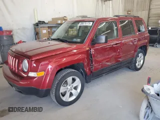2014 Jeep Patriot Latitude with VIN 1C4NJRFB2ED734624, listed as a Copart auction lot 60675175 with 91,624 mi miles and Salvage title. Bid and sale history available at DreamBid. Image 1.