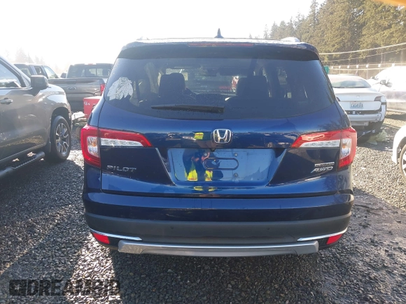 2022 Honda Pilot Touring 7-Passenger with VIN 5FNYF6H60NB043212, listed as a IAAI auction lot 41448994 with 41,660 mi miles. Bid and sale history available at carsss.com. Image 17.