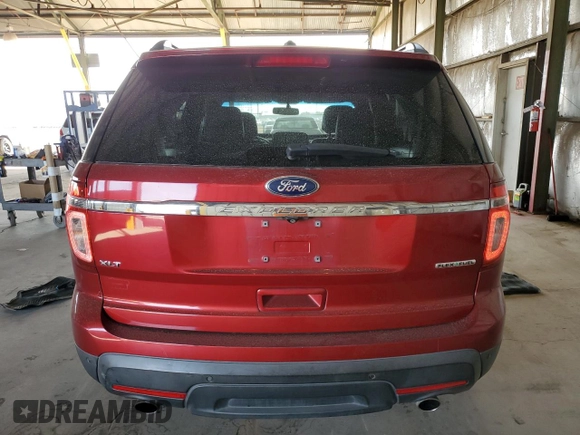 2014 Ford Explorer XLT with VIN 1FM5K7D85EGA32347, listed as a Copart auction lot 46154745 with 167,326 mi miles and Salvage Title. Bid and sale history available at carsss.com. Image 6.