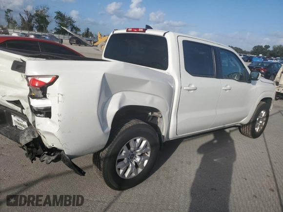 2023 Nissan Frontier SV with VIN 1N6ED1EK3PN648324, listed as a Copart auction lot 78440414 with 31,368 mi miles and Salvage title. Bid and sale history available at DreamBid. Image 3.