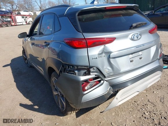 2020 Hyundai Kona Limited with VIN KM8K3CA53LU406083, listed as a IAAI auction lot 41989767 with 66,199 mi miles. Bid and sale history available at carsss.com. Image 19.