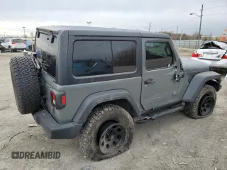2019 Jeep Wrangler Sport S with VIN 1C4GJXAG7KW552143, listed as a Copart auction lot 50134775 with 73,278 mi miles and Salvage title. Bid and sale history available at DreamBid. Image 3.