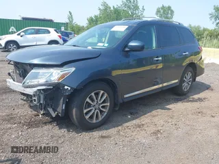2014 Nissan Pathfinder S with VIN 5N1AR2MM0EC683354, listed as a IAAI auction lot 42413348 with 95,089 mi miles and . Bid and sale history available at DreamBid. Image 18.