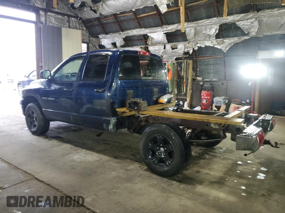 2004 Dodge 1500 SLT with VIN 1D7HU18DX4S790539, listed as a Copart auction lot 55386765 with Not Provided miles and Clean Title. Bid and sale history available at DreamBid. Image 2.