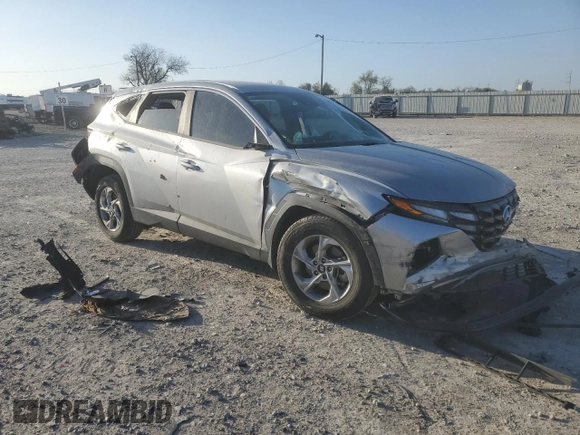 2022 Hyundai Tucson SE with VIN 5NMJA3AE6NH026428, listed as a Copart auction lot 50226075 with 38,372 mi miles and Salvage Title. Bid and sale history available at carsss.com. Image 4.
