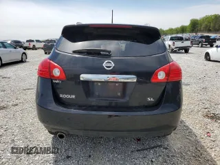 2013 Nissan Rogue S with VIN JN8AS5MT9DW505171, listed as a Copart auction lot 53270255 with 118,786 mi miles and Salvage Title. Bid and sale history available at carsss.com. Image 6.