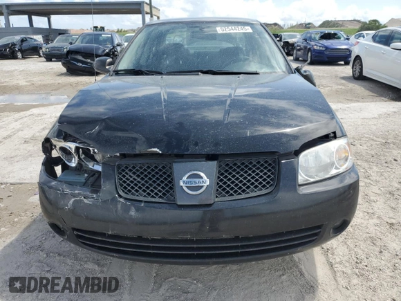 2006 Nissan Sentra S with VIN 3N1CB51D56L642685, listed as a Copart auction lot 52544245 with 94,340 mi miles and Salvage Title. Bid and sale history available at DreamBid. Image 5.