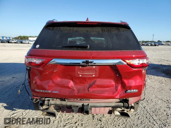 2019 Chevrolet Traverse RS with VIN 1GNEVJKW0KJ236604, listed as a Copart auction lot 85910044 with 59,671 mi miles and Salvage Title. Bid and sale history available at carsss.com. Image 6.