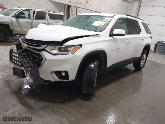 2021 Chevrolet Traverse LT Leather with VIN 1GNEVHKW3MJ220313, listed as a IAAI auction lot 41765926 with 1 mi miles. Bid and sale history available at carsss.com. Image 17.