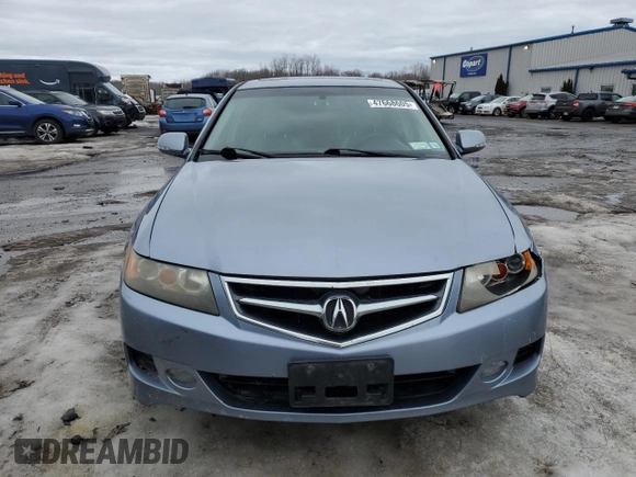 2007 Acura TSX Navi with VIN JH4CL96997C012444, listed as a Copart auction lot 47668605 with 122,755 mi miles and Salvage Title. Bid and sale history available at carsss.com. Image 5.