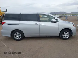 2015 Nissan Quest SV with VIN JN8AE2KP8F9125445, listed as a IAAI auction lot 42040196 with 125,218 mi miles. Bid and sale history available at carsss.com. Image 13.
