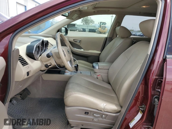 2007 Nissan Murano S z VIN JN8AZ08T67W507215, wystawiony jako Copart lot #56921305 z przebiegiem 101 726 mil mil oraz Czysty tytuł • Clean title. Historia ofert i sprzedaży dostępna na DreamBid. Obrazek 7.