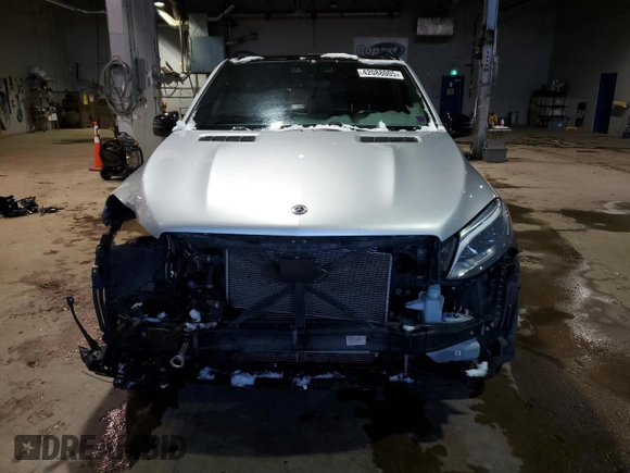 2018 Mercedes-Benz GLE 43 AMG with VIN 4JGDA6EB8JB107469, listed as a Copart auction lot 42088005 with 107,640 mi miles and Salvage Title. Bid and sale history available at DreamBid. Image 5.