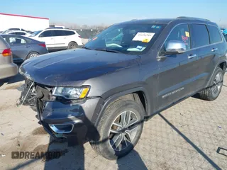 2020 Jeep Grand Cherokee Limited with VIN 1C4RJEBG7LC364947, listed as a IAAI auction lot 41626549 with 82,307 mi miles. Bid and sale history available at carsss.com. Image 2.