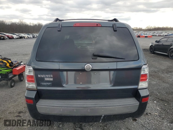 2009 Mercury Mariner Premier with VIN 4M2CU87769KJ12784, listed as a Copart auction lot 82487034 with 157,456 mi miles and Salvage Title. Bid and sale history available at carsss.com. Image 6.