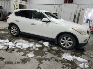 2008 Infiniti EX Journey with VIN JNKAJ09F58M354978, listed as a Copart auction lot 45868845 with 144,074 mi miles and Non repairable. Bid and sale history available at DreamBid. Image 4.