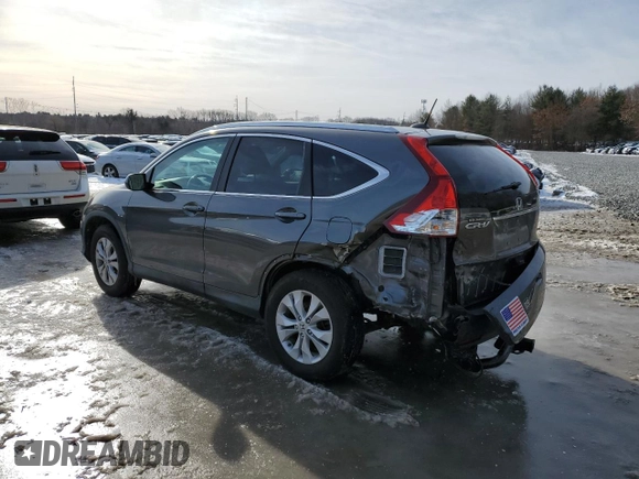 2014 Honda CR-V EX-L with VIN 2HKRM4H79EH625494, listed as a Copart auction lot 43975915 with 108,396 mi miles and Clean Title. Bid and sale history available at carsss.com. Image 2.