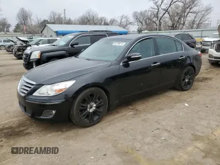 2011 Hyundai Genesis with VIN KMHGC4DE5BU115204, listed as a Copart auction lot 86796014 with 173,990 mi miles and Salvage Title. Bid and sale history available at carsss.com. Image 1.