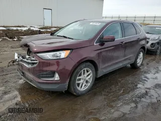 2021 Ford Edge SEL with VIN 2FMPK4J95MBA14005, listed as a Copart auction lot 46410475 with 87,865 mi miles and Non Repairable. Bid and sale history available at carsss.com. Image 1.