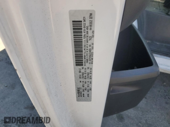 2018 Ram ProMaster Cargo with VIN 3C6TRVAG0JE104838, listed as a Copart auction lot 49676745 with 89,428 mi miles and Salvage Title. Bid and sale history available at DreamBid. Image 14.