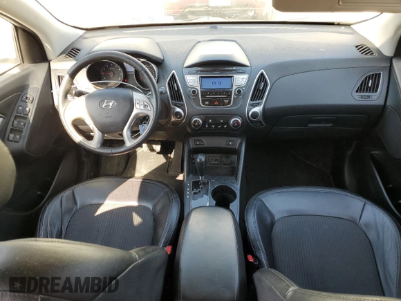 2013 Hyundai Tucson GLS with VIN KM8JU3AC1DU606047, listed as a Copart auction lot 48692885 with 185,829 mi miles and Salvage Title. Bid and sale history available at carsss.com. Image 8.