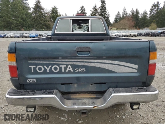1994 Toyota Pickup SR5 z VIN JT4VN13G1R5144243, wystawiony jako Copart lot #50839095 z przebiegiem 222 885 mil mil oraz Szkoda całkowita • Salvage title. Historia ofert i sprzedaży dostępna na DreamBid. Obrazek 6.