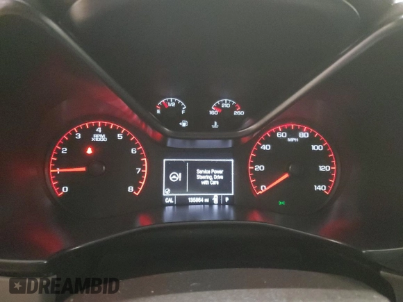 2015 GMC Canyon 2WD with VIN 1GTG5AE35F1172598, listed as a Copart auction lot 41620115 with 135,864 mi miles and Salvage Title. Bid and sale history available at DreamBid. Image 9.