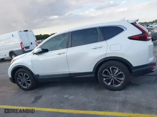 2021 Honda CR-V EX with VIN 5J6RW1H56MA001997, listed as a IAAI auction lot 41555434 with 43,083 mi miles. Bid and sale history available at carsss.com. Image 14.