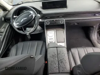 2022 Genesis GV80 with VIN KMUHCESC7NU076679, listed as a Copart auction lot 48827735 with Not Provided miles and Salvage Title. Bid and sale history available at DreamBid. Image 8.