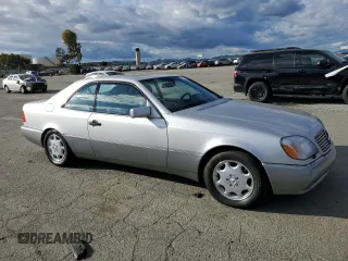 1995 Mercedes-Benz S with VIN WDBGA70E3SA272277, listed as a Copart auction lot 48239695 with 49,052 mi miles and Non Repairable. Bid and sale history available at DreamBid. Image 4.