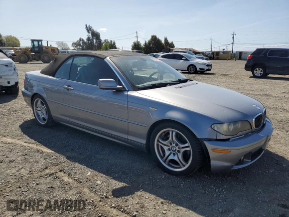 2004 BMW 3 Series 330Ci with VIN WBABW53484PL48030, listed as a Copart auction lot 52244695 with 90,309 mi miles and Clean title. Bid and sale history available at DreamBid. Image 4.