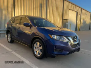 2017 Nissan Rogue SV with VIN KNMAT2MT0HP558476, listed as a Copart auction lot 54149195 with 145,645 mi miles and Clean Title. Bid and sale history available at carsss.com. Image 1.