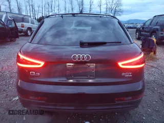 2015 Audi Q3 2.0T Prestige with VIN WA1GFCFS5FR013686, listed as a Copart auction lot 84069794 with 65,538 mi miles and Salvage Title. Bid and sale history available at carsss.com. Image 6.