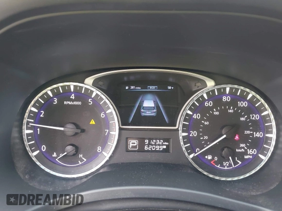 2014 Infiniti QX60 with VIN 5N1AL0MMXEC531216, listed as a IAAI auction lot 42003851 with 91,232 mi miles and . Bid and sale history available at DreamBid. Image 7.