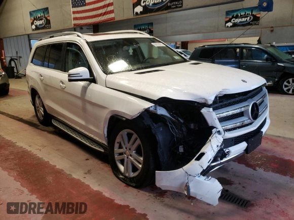 2015 Mercedes-Benz GL-Class GL 450 with VIN 4JGDF6EE6FA499103, listed as a Copart auction lot 68978072 with 0 mi miles. Bid and sale history available at carsss.com. Image 4.