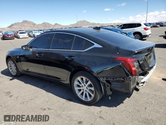 2022 Cadillac CT5 Luxury z VIN 1G6DX5RK5N0117002, wystawiony jako Copart lot #47235445 z przebiegiem 36 003 mil mil oraz Szkoda całkowita • Salvage title. Historia ofert i sprzedaży dostępna na DreamBid. Obrazek 2.
