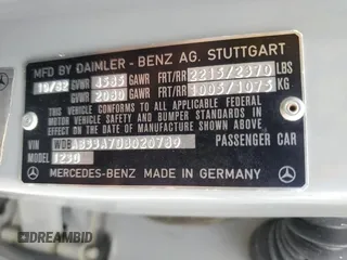 1983 Mercedes-Benz 300 with VIN WDBAB33A7DB020789, listed as a Copart auction lot 63806404 with 190,258 mi miles and Clean Title. Bid and sale history available at carsss.com. Image 12.