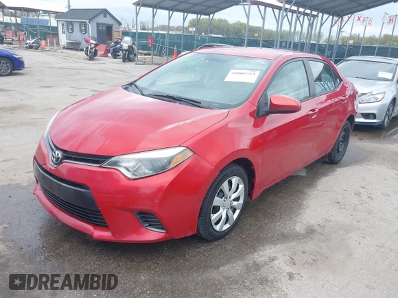 2015 Toyota Corolla L with VIN 2T1BURHEXFC310169, listed as a IAAI auction lot 42009753 with 163,385 mi miles and . Bid and sale history available at DreamBid. Image 2.