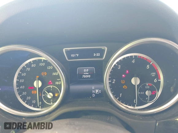 2014 Mercedes-Benz M 350 with VIN 4JGDA2EB6EA275759, listed as a IAAI auction lot 40403071 with 75,095 mi miles and . Bid and sale history available at DreamBid. Image 7.