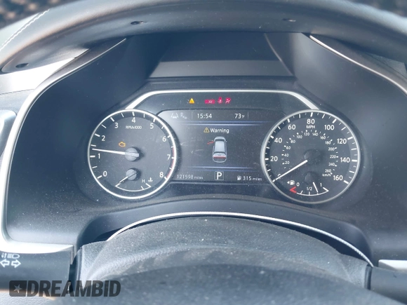 2020 Nissan Murano SV with VIN 5N1AZ2BJ1LN105855, listed as a IAAI auction lot 41902524 with 121,598 mi miles and . Bid and sale history available at DreamBid. Image 7.