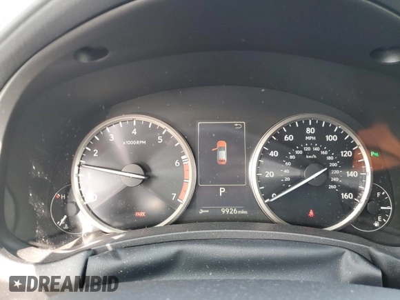 2021 Lexus NX with VIN JTJGARDZ1M5029327, listed as a Copart auction lot 49243235 with 9,926 mi miles and Salvage Title. Bid and sale history available at carsss.com. Image 9.
