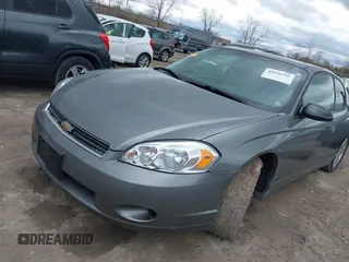2007 Chevrolet Monte Carlo LT with VIN 2G1WK15K779244127, listed as a IAAI auction lot 42026016 with 128,328 mi miles. Bid and sale history available at carsss.com. Image 2.