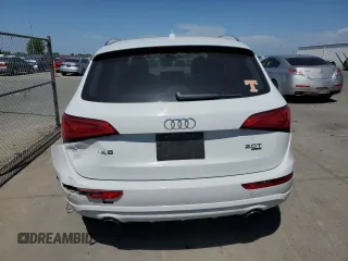 2014 Audi Q5 Premium Plus with VIN WA1LFAFP7EA102770, listed as a Copart auction lot 53556245 with 106,483 mi miles and Salvage Title. Bid and sale history available at carsss.com. Image 6.
