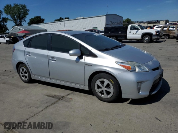 2015 Toyota Prius Four with VIN JTDKN3DU2F0420411, listed as a Copart auction lot 54639144 with 116,316 mi miles and Salvage Title. Bid and sale history available at carsss.com. Image 4.